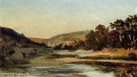 Corot, Jean-Baptiste-Camille - The Aqueduct in the Valley